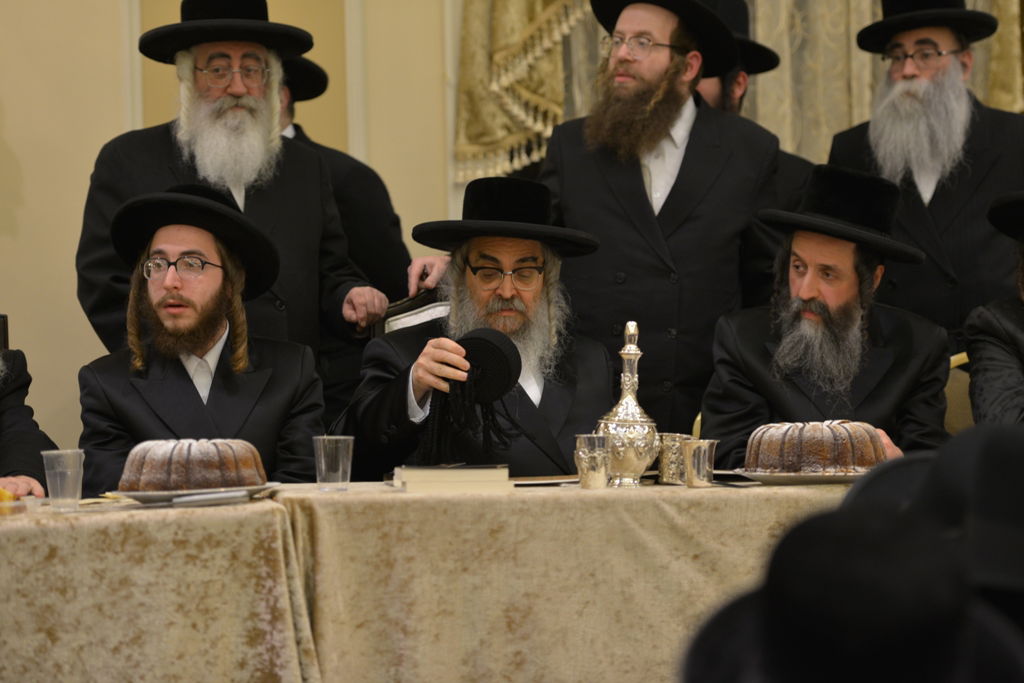 גלריה: שמחת התנאים לנכד האדמו"ר מסאטמר