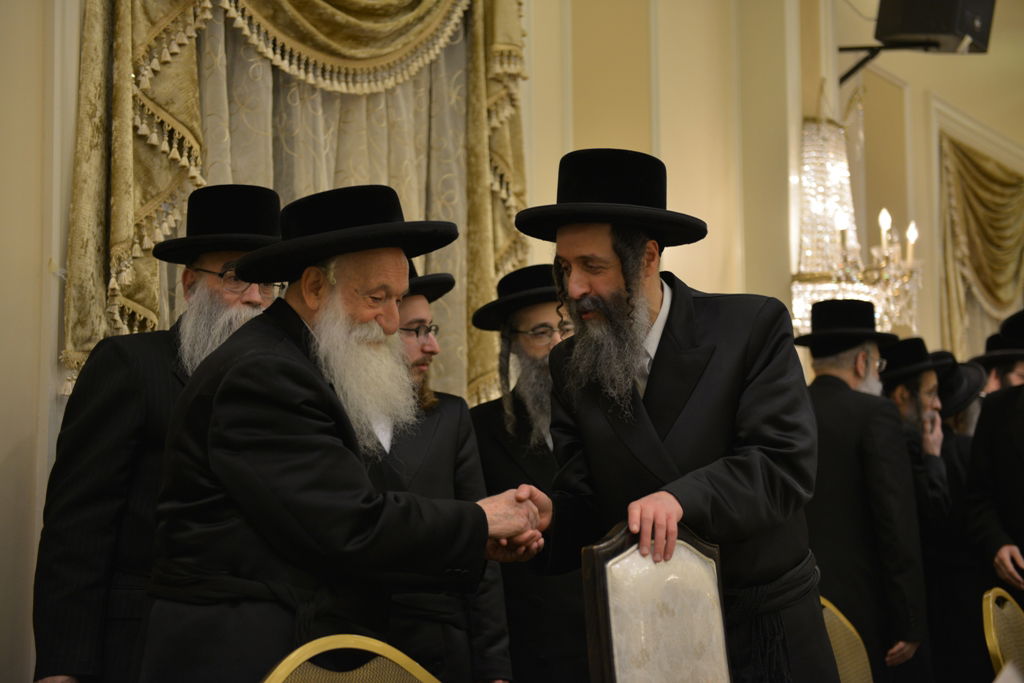 גלריה: שמחת התנאים לנכד האדמו"ר מסאטמר