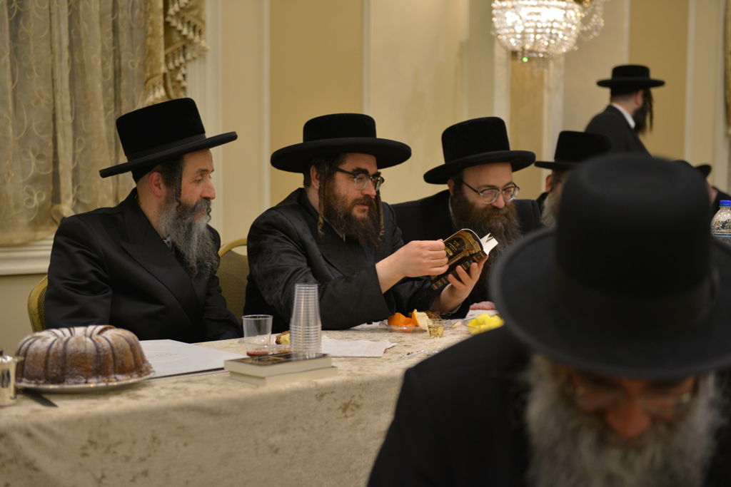 גלריה: שמחת התנאים לנכד האדמו"ר מסאטמר