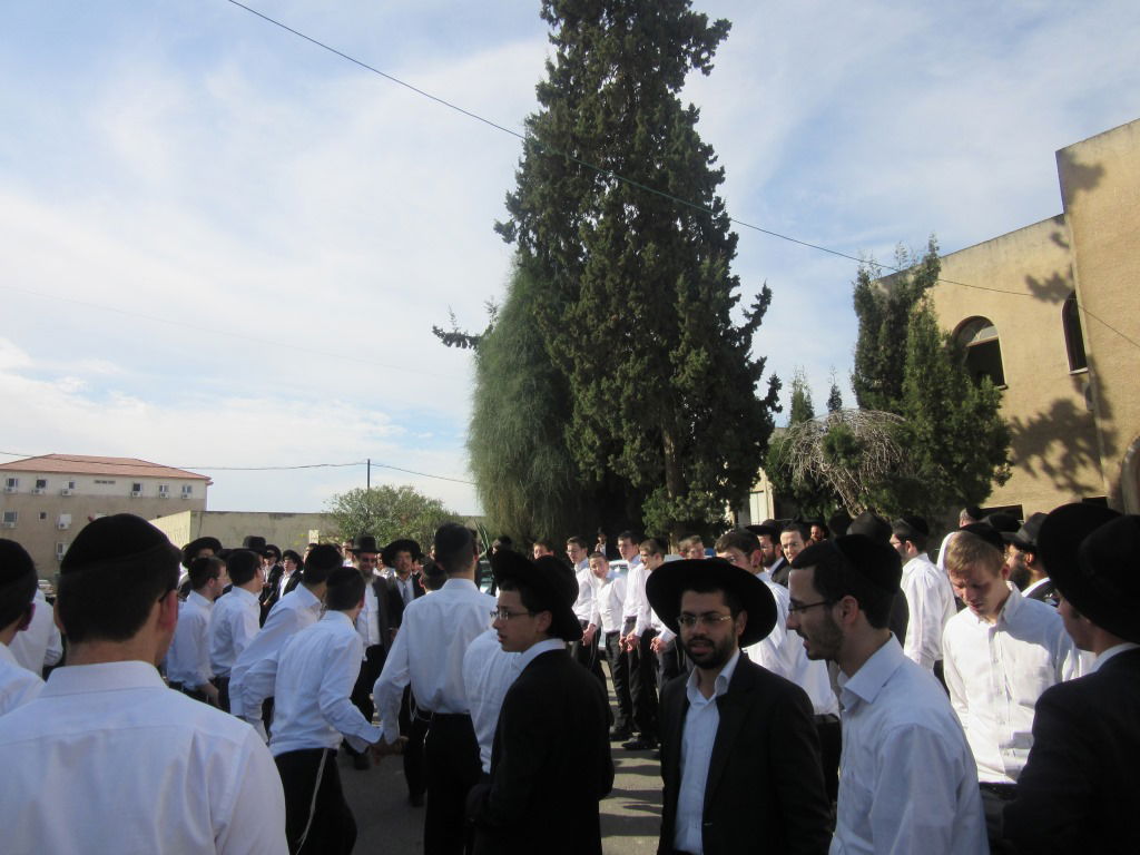 תיעוד: עצור פוניבז' שוחרר והתקבל בשירה וריקודים