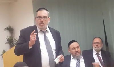 יעקב אשר: "לפיד היזהר, הרב סורוצקין מחכה לך"