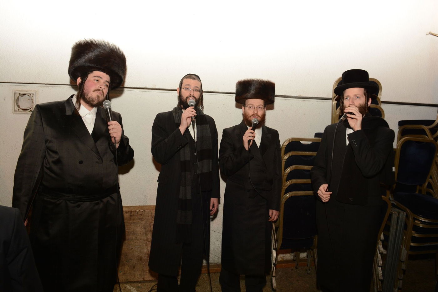 גלריה: אברהם בריסק חיתן את בנו עם נכדת האדמו"ר מליזענסק