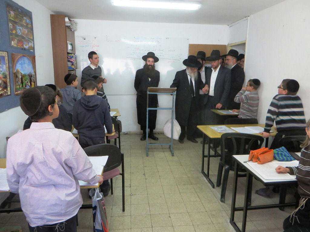 הגרב"ד פוברסקי במסע חיזוק בצפת • תיעוד