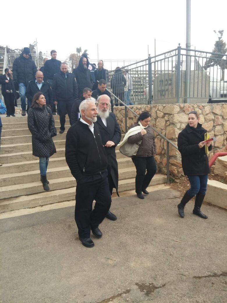 חברי הכנסת החרדים ביקרו במירון ובדקו את ההיערכות לל"ג בעומר
