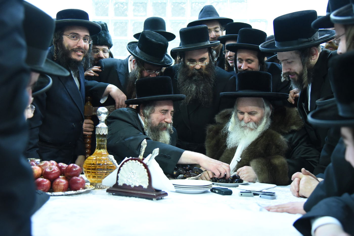 האדמו"ר מבאבוב ביקר אצל אדמו"רי ירושלים • גלריה