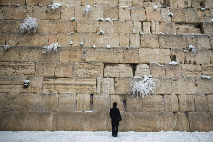 אחרי הסערה: הכבישים לירושלים נפתחו לתנועה