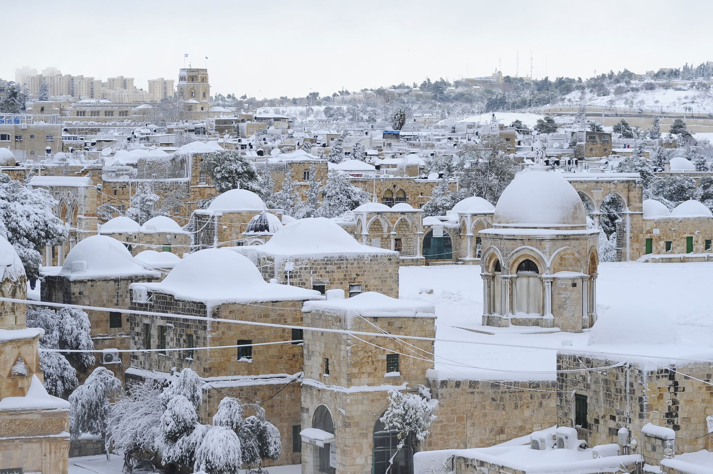 ירושלים בלבן • גלריה מושלגת