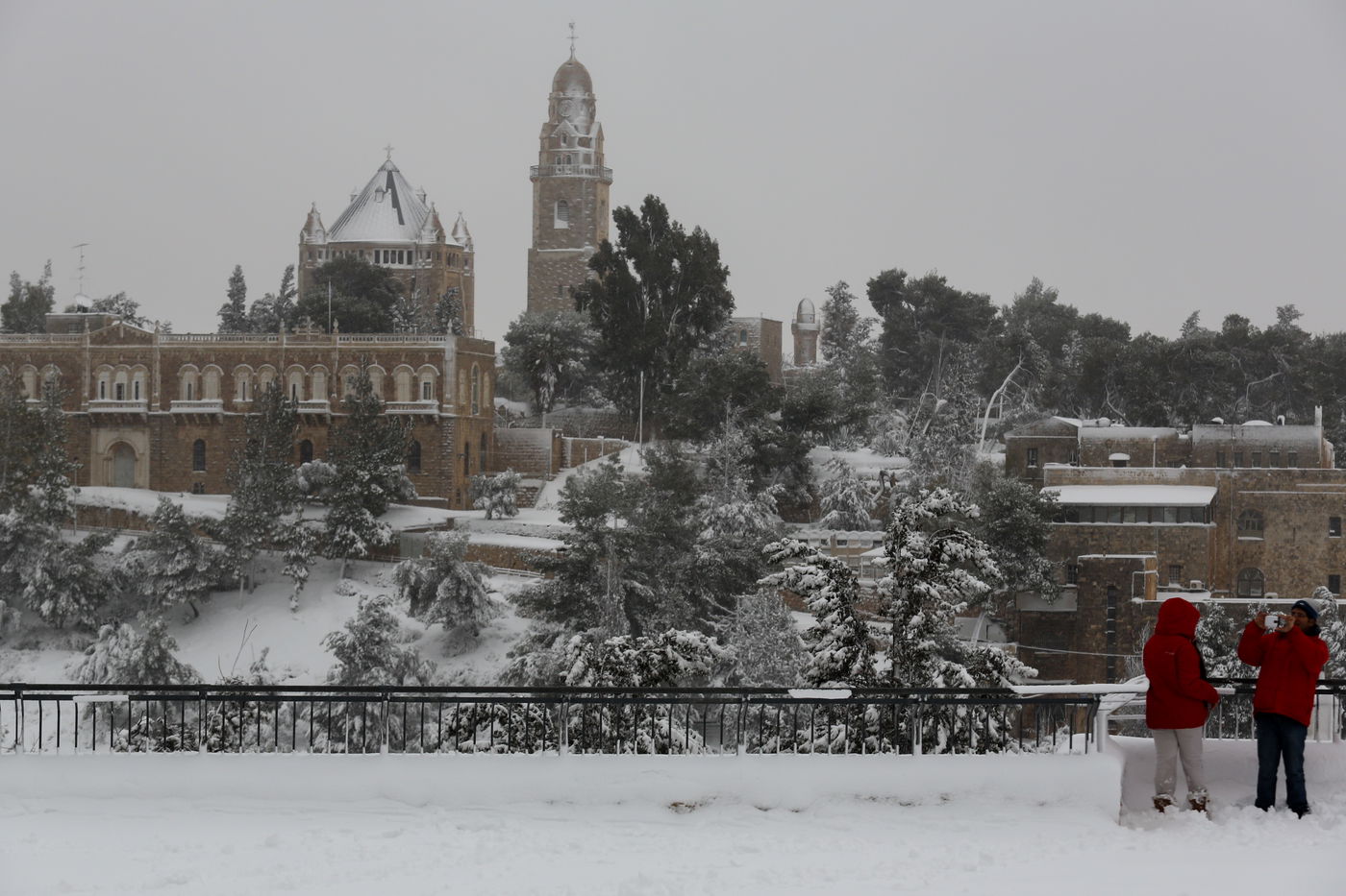 ירושלים בלבן • גלריה מושלגת