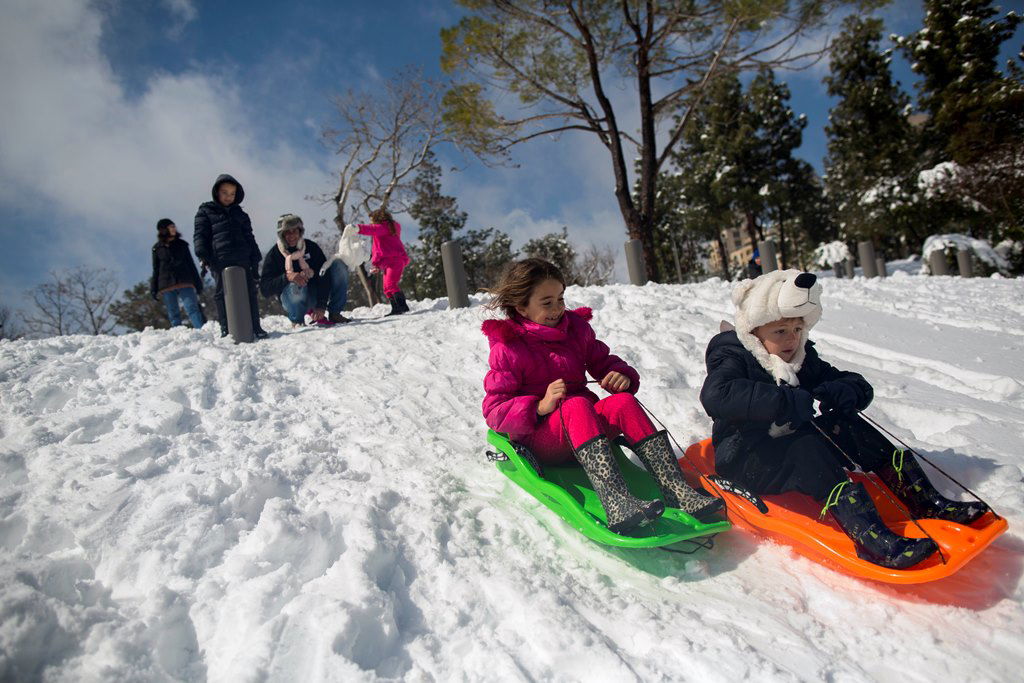 ישראל נצבעה בלבן • גלריה מסכמת