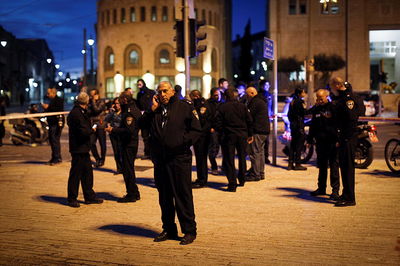 זירת האירוע, הערב