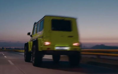 צפו: מפלצת ה-4X4 של "מרצדס"