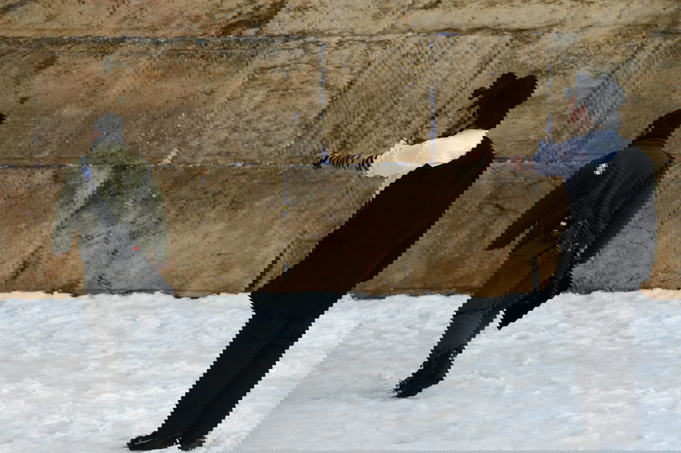 תיעוד מרהיב: צלמי לע"מ תיעדו את השלג הירושלמי