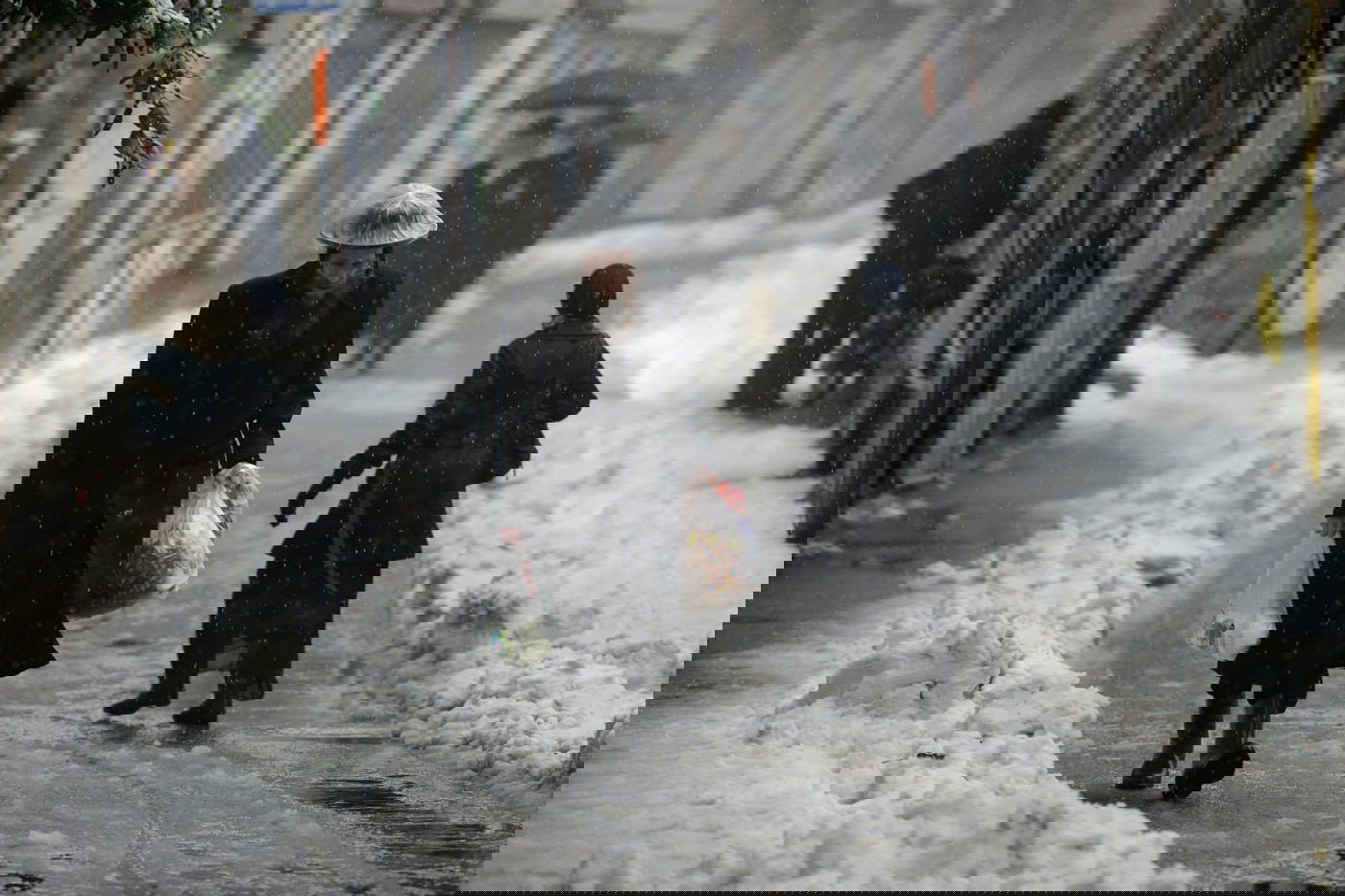 תיעוד מרהיב: צלמי לע"מ תיעדו את השלג הירושלמי