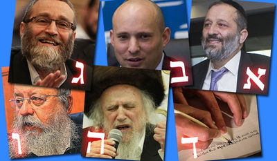 מאלף ועד תי"ו: מילון בחירות 2015