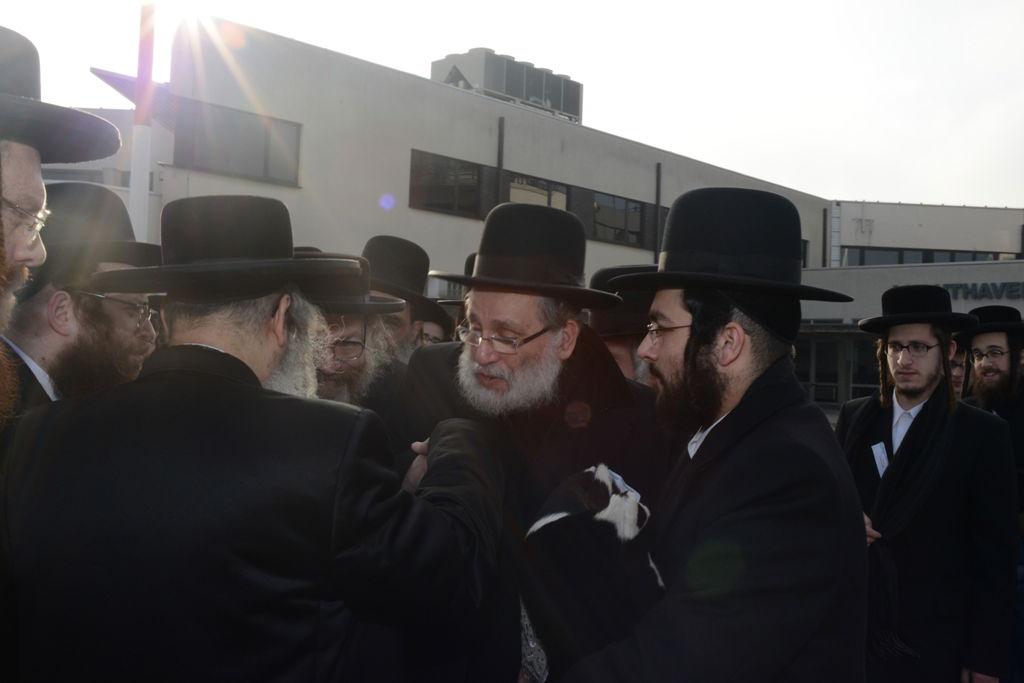 תיעוד ענק: ביקור אדמו"ר מסאטמר באנטוורפן