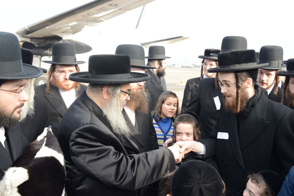 תיעוד ענק: ביקור אדמו"ר מסאטמר באנטוורפן