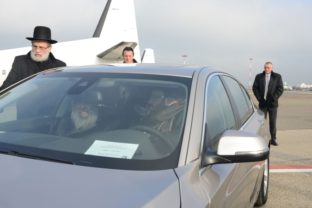 תיעוד ענק: ביקור אדמו"ר מסאטמר באנטוורפן