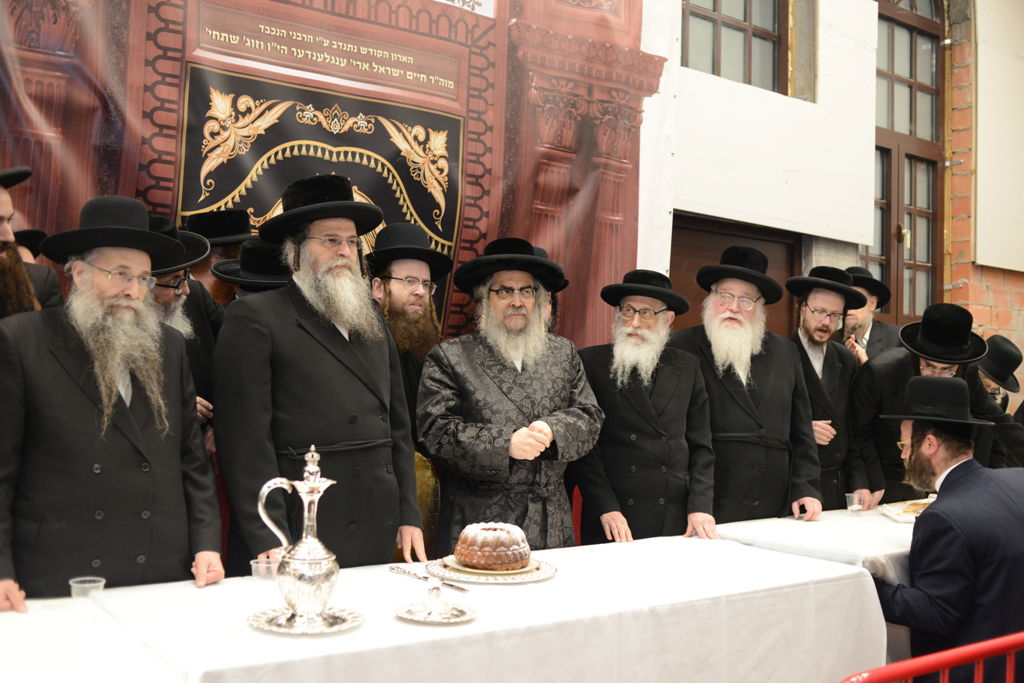 תיעוד ענק: ביקור אדמו"ר מסאטמר באנטוורפן