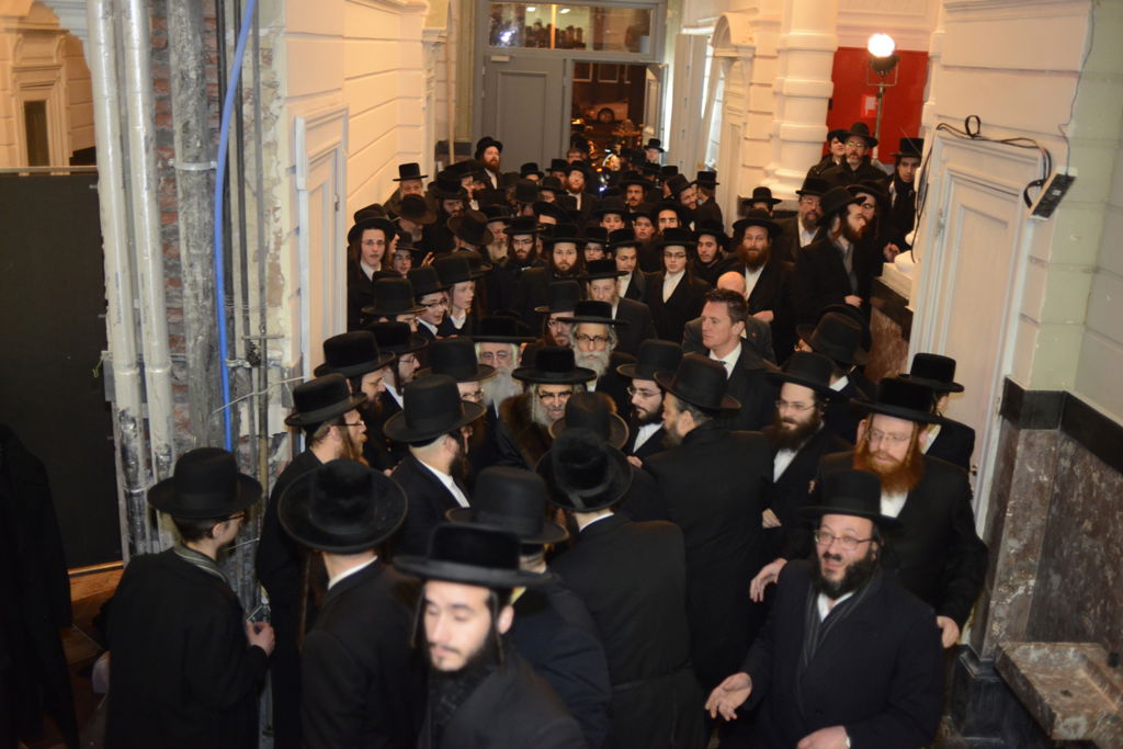 תיעוד ענק: ביקור אדמו"ר מסאטמר באנטוורפן