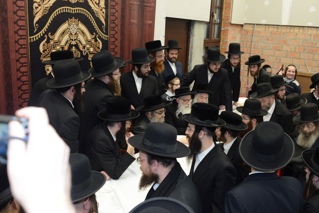 תיעוד ענק: ביקור אדמו"ר מסאטמר באנטוורפן