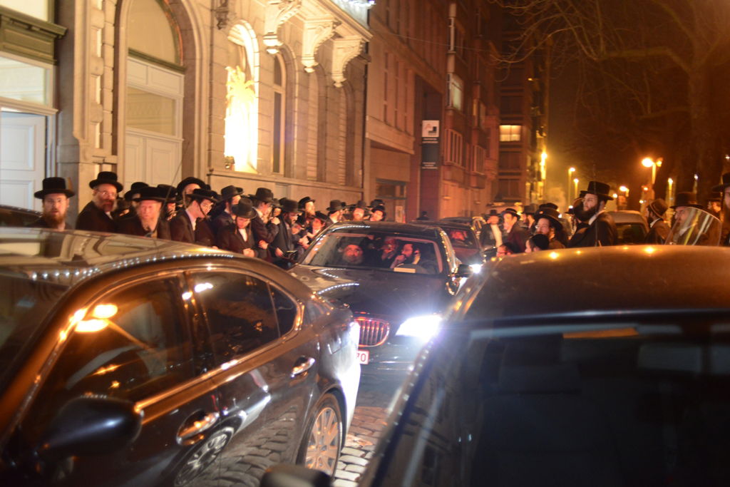 תיעוד ענק: ביקור אדמו"ר מסאטמר באנטוורפן