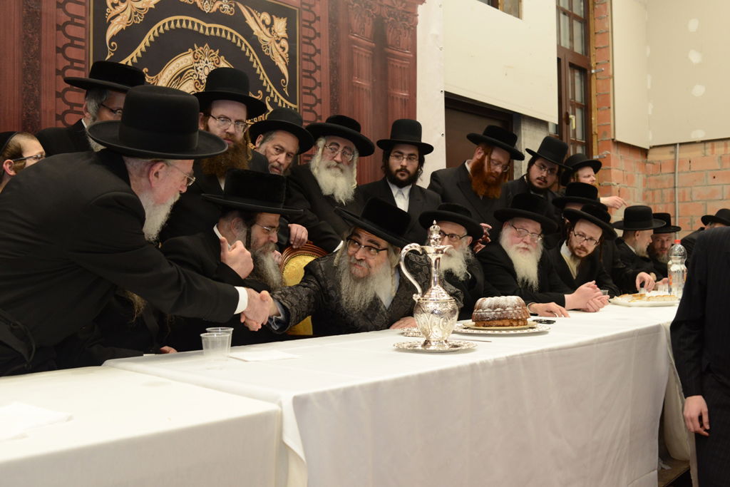 תיעוד ענק: ביקור אדמו"ר מסאטמר באנטוורפן