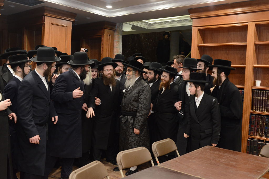 תיעוד ענק: ביקור אדמו"ר מסאטמר באנטוורפן