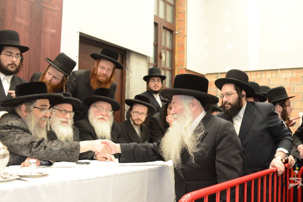 תיעוד ענק: ביקור אדמו"ר מסאטמר באנטוורפן