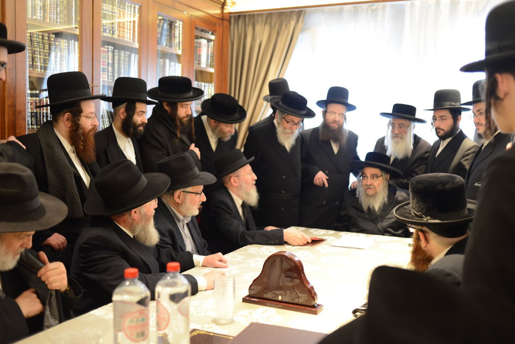 תיעוד ענק: ביקור אדמו"ר מסאטמר באנטוורפן