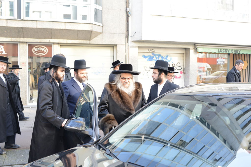 תיעוד ענק: ביקור אדמו"ר מסאטמר באנטוורפן