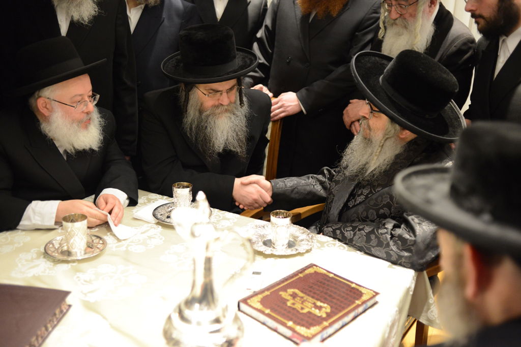 תיעוד ענק: ביקור אדמו"ר מסאטמר באנטוורפן