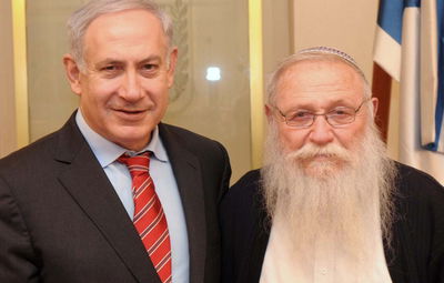 הר' חיים דרוקמן וראש הממשלה