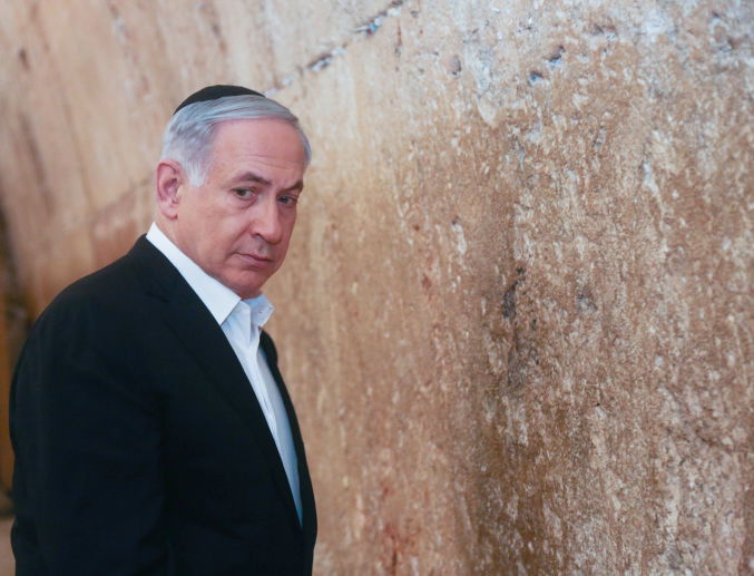 רה"מ בנימין נתניהו בכותל: "אני מכבד את נשיא ארצות הברית"