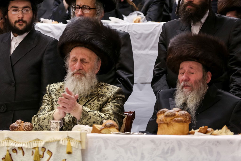 גלריה: חתונת נכד הרבי מסאטמר