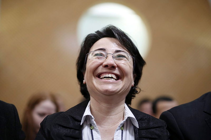 זועבי, נכחה בכינוס והותקפה בעצמה על ידי הפעילים