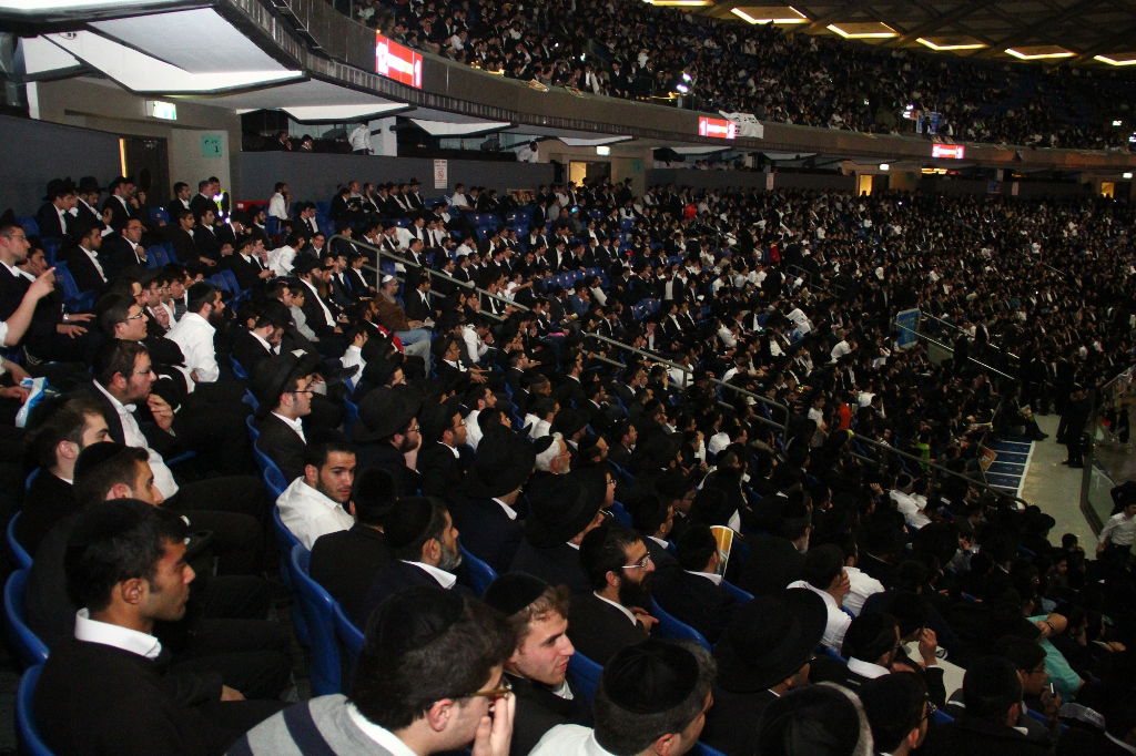 גלריית ענק: אלפים בכינוס ש"ס ב'יד אליהו'