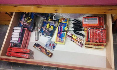 הנפצים שנתפסו