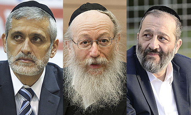 אריה דרעי, יעקב ליצמן ואלי ישי