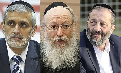 אריה דרעי, יעקב ליצמן ואלי ישי