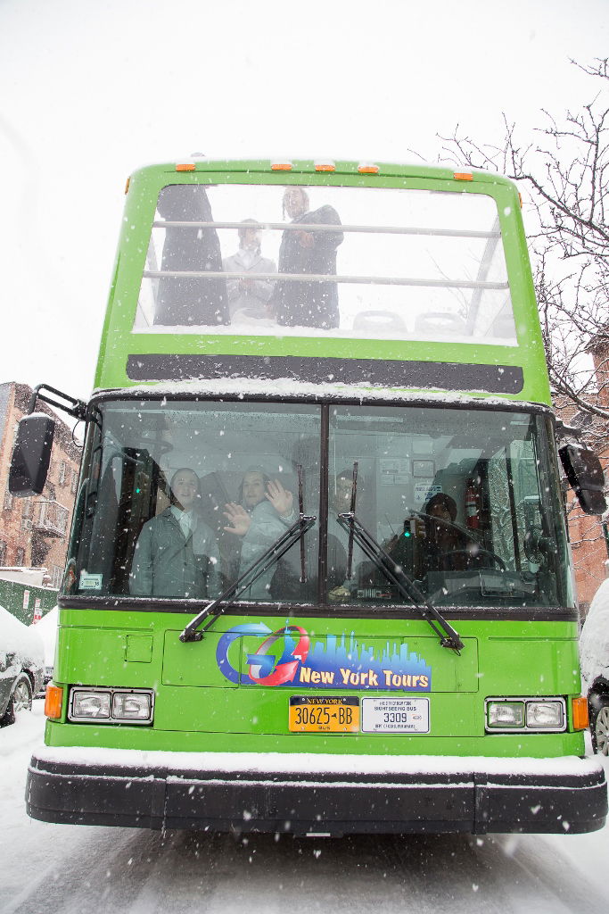 גלריה: פורים מושלג בויליאמסבורג