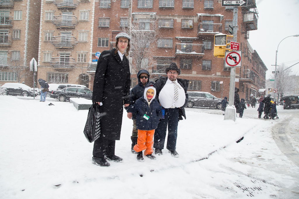 גלריה: פורים מושלג בויליאמסבורג