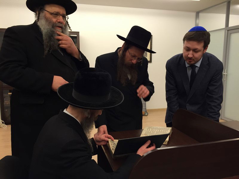 אורח במוסקבה: האדמו"ר מלויצק • תיעוד