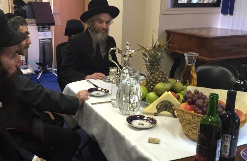 אורח במוסקבה: האדמו"ר מלויצק • תיעוד