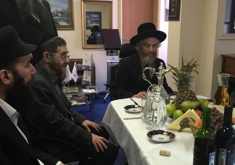 אורח במוסקבה: האדמו"ר מלויצק • תיעוד