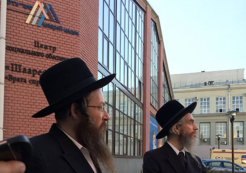 אורח במוסקבה: האדמו"ר מלויצק • תיעוד