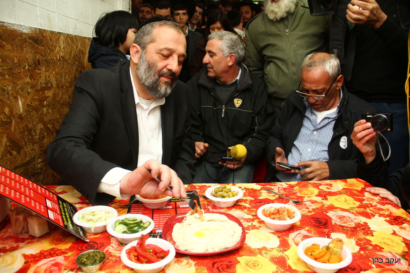 תיעוד: אריה דרעי בסיור בחירות שוק מחנה יהודה