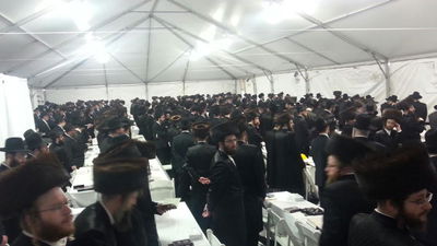 שידור חוזר מארה"ב: מאות רבנים בכינוס לחיזוק הדף היומי בהלכה