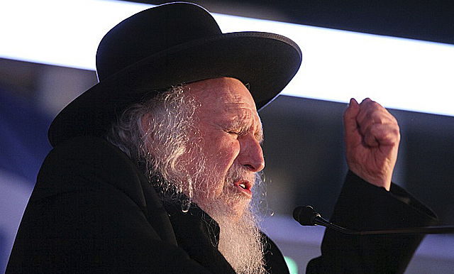 הגאון רבי שמואל אוירבך, בכינוס אמש