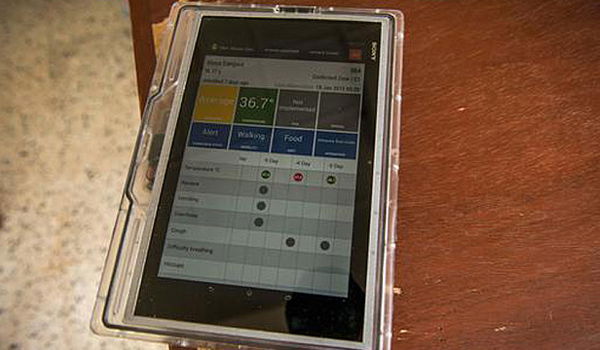 גוגל לטובת הרופאים באפריקה: השיקה טאבלט העמיד במים