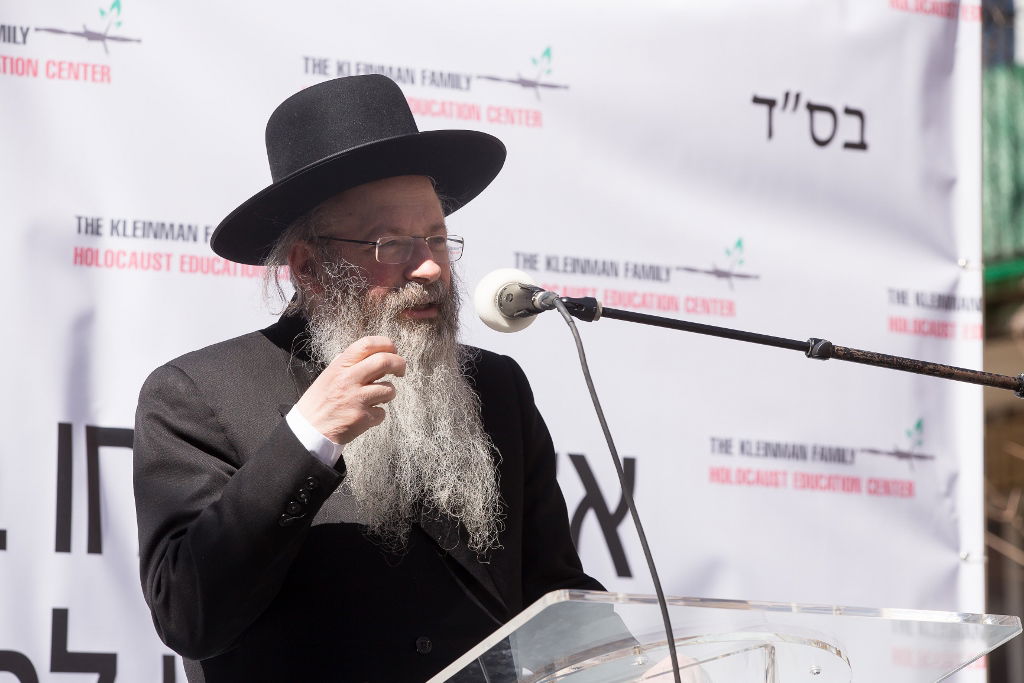 גלריה: הרבנים חנכו את מוזיאון השואה החרדי